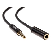 Кабель/ Кабель удлинит 3.5 Jack (M) - 3.5 Jack (F), 1м Telecom PRO <TAV7179M-1M>