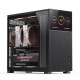 Корпус без блока питания/ Case JONSBO D41 MESH SCREEN, Midi-Tower, TG, no fan, 1xUSB-A 3.2 + 1xUSB-C 3.2, ATX, mATX Black