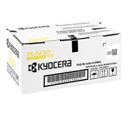 тонер-картридж Kyocera TK-5430Y/ Toner Cartridge Kyocera TK-5430Y (1.25K) тонер-картридж Kyocera TK-5430Y/ Toner Cartridge Kyocera TK-5430Y (1.25K)