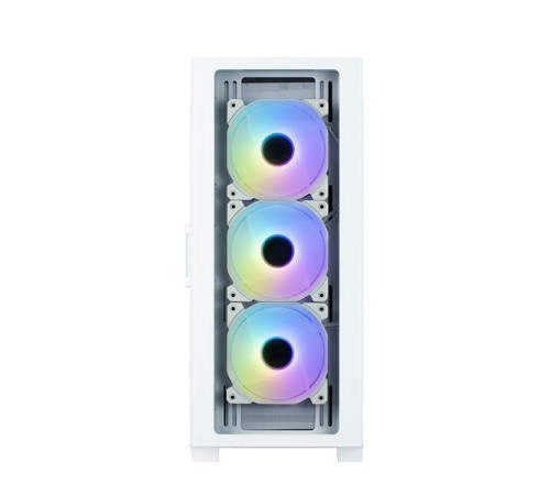 корпус ZALMAN I3 NEO TG WHITE, ATX, WHITE, FRONT TG, WINDOW, 2x3.5", 3x2.5", 1xUSB2.0, 2xUSB3.0, FRONT 3x120mm RGB, REAR 1x120mm RGB