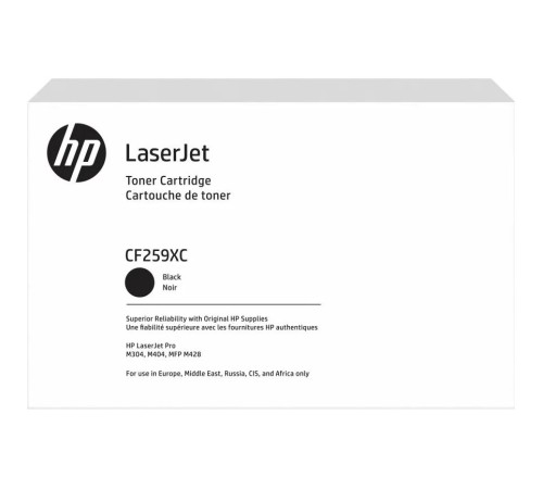 Тонер-картридж/ HP 59X Blk Contract LaserJet Toner Crtg Тонер-картридж/ HP 59X Blk Contract LaserJet Toner Crtg