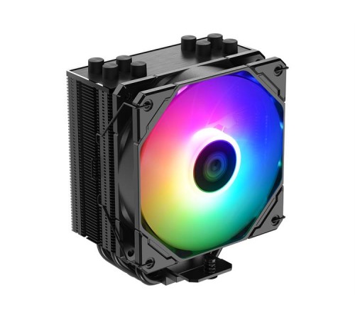 Кулер для процессора ID-COOLING SE-224-XTS ARGB LGA1700/1200/115X/AM5/AM4 (10шт/кор, TDP 220W, PWM, 4 тепл.трубки прямого контакта, ARGB FAN 120mm) RET