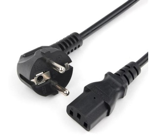 Шнур Power Cube кабель питания, разъем: Schuko(евровилка) - IEC 320 C13, длина 1.8 м., сечение 3x0.75, 10А, медь+ ПВХ, с заземлением, Россия, цвет черный Шнур Power Cube кабель питания, разъем: Schuko(евровилка) - IEC 320 C13, длина 1.8 м., сечение 3x0.75, 10А, медь+ ПВХ, с заземлением, Россия, цвет черный