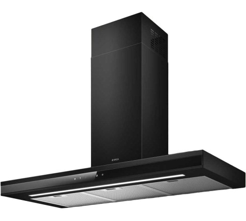 Вытяжки ELICA/ Т-образная, 90 см, 1300 м3/ч,  черный матовый+черное стекло