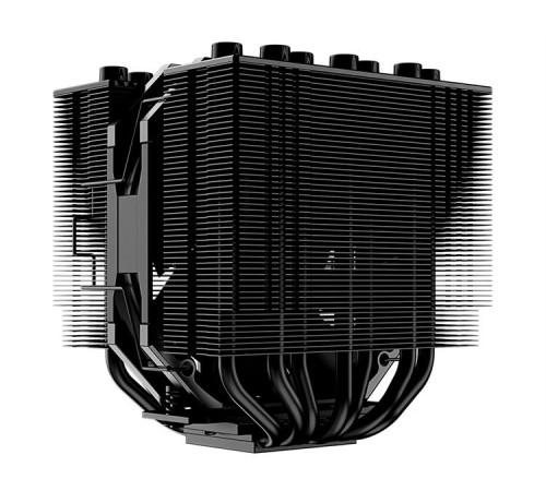 Кулер для процессора ID-COOLING SE-207-XT SLIM LGA20XX/1700/1200/115X/AM4 (12шт/кор, TDP 220W, PWM, черный, 7 тепл.трубок + медная база, 1 x FAN 120mm, черный) RET