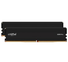 Оперативная память Crucial Pro Gaming by Micron  DDR5-5600   96GB Kit (2x48GB)  UDIMM CL46 1.1V, 1 Year Warrаnty