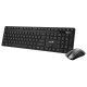 Комплект беспроводной Genius KM-8216S (клавиатура KM-8216S/K + мышь Ergo 8100S ), черный