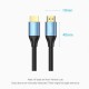 Кабель Vention HDMI High speed v2.0 with Ethernet 19M/19M - 8м