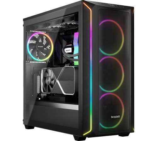 Корпус ПК без блока питания/ Case be quiet! SHADOW BASE 800 FX, Full-Tower, TG, 4x140mm ARGB, 2xUSB-A 3.2, 1xUSB 3.2 Type-C, E-ATX, ATX, mATX, mITX Black