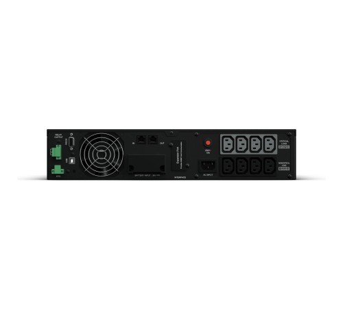 ИБП CyberPower OL1000ERTXL2U, Rackmount, Online, 1000VA/900W, 8 IEC-320 С13 розеток, USB&Serial, RJ11/RJ45, SNMPslot, LCD дисплей, Black, 0.5х0.6х0.2м., 21.7кг./ UPS Online CyberPower OL1000ERTXL2U 1000VA/900W USB/RS-232/Dry/EPO/SNMPslot/RJ11/45/ВБМ (8 IE