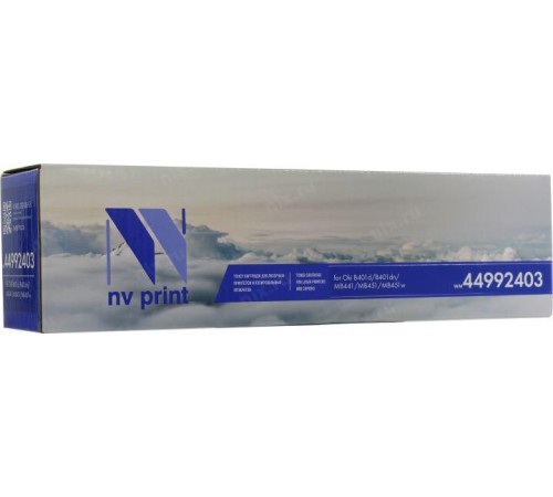 -/ Тонер-картридж NVP NV-44992403 для Oki 401d/ 401dn/ MB 441dn/ 451dn/ 451w (1500k)
