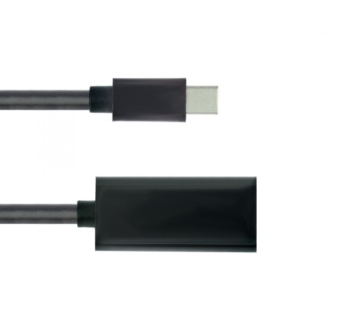 Greenconnect Адаптер-переходник Apple mini DisplayPort 20M > HDMI 19F, черный, GCR-50930 Greenconnect Адаптер-переходник Apple mini DisplayPort 20M > HDMI 19F, черный, GCR-50930