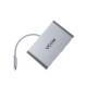 Кабель-адаптер/ Кабель-адаптер USB3.1 Type-CM-->HDMI+USB3.0+RJ45+PD charging VCOM <CU455>