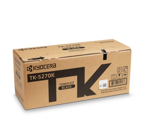 Тонер-картридж TK-5270K 8 000 стр. Black для M6230cidn/M6630cidn/P6230cdn (Мятая упаковка) Тонер-картридж TK-5270K 8 000 стр. Black для M6230cidn/M6630cidn/P6230cdn (Мятая упаковка)