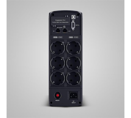 Источник бесперебойного питания Cyberpower CP1600EPFCLCD Line-Interactive 1600VA/1000W USB/RS-232/RJ11/45 (6 EURO)(замена CP1500EPFCLCD)