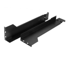 Монтажный комплект POWERMAN для установки оборудования в 19" стойку, подходит для POWERMAN RT BATTERY CABINET. Стоечная высота - 3U. Регулировка глубины: 500 - 800 мм. Нагрузочная способность - до 96 кг. В комплект входят крепежные элементы.  Габарит