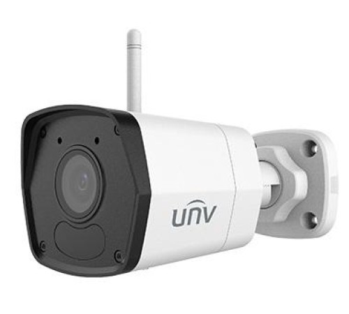 Камера Uniview Видеокамера IP цилиндрическая, 1/2.9" 2 Мп КМОП @ 30 к/с, ИК-подсветка до 30м., 0.01 Лк @F2.0, объектив 2.8 мм, DWDR, 2D/3D DNR, Ultra 265, H.265, H.264, MJPEG, 2 потока, встроенный микрофон,