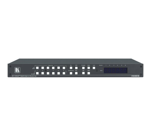 Матричный коммутатор 6х6 HDMI с независимой коммутацией эмбедированного звука; поддержка 4K60 4:4:4/ VS-66H2 [20-00011530]
