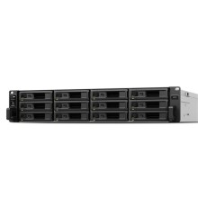 Системы хранения данных Synology 2U/12bay 12C 2,1GhzCPU/16Gb(128)/RAID0,1,10,5,6/upto 96HDD (7xRX1222sas)/2xUSB/4GbE+2x10GE(RJ-45)/2Expslot/iSCSI/2xIPcam(up to128)/2xPSU/no rail/1YW
