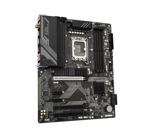 Материнская плата/ MB GIGABYTE INTEL Z790 s1700, 4xDDR5(192GB), HDMI 2.1/DP, 1xPCIe 5.0x16, 1xPCIe 4.0x16, 1xPCIe 3.0x16, 2xPCIe 3.0, 1xLAN (2.5GbE), Wi-Fi, BT, 4xSATA 6Gb/s, 3xM.2, 1xUSB-C, 5xUSB 3.2, 2xUSB 2.0, 1xPS/2, ATX Материнская плата/ MB GIGABYTE INTEL Z790 s1700, 4xDDR5(192GB), HDMI 2.1/DP, 1xPCIe 5.0x16, 1xPCIe 4.0x16, 1xPCIe 3.0x16, 2xPCIe 3.0, 1xLAN (2.5GbE), Wi-Fi, BT, 4xSATA 6Gb/s, 3xM.2, 1xUSB-C, 5xUSB 3.2, 2xUSB 2.0, 1xPS/2, ATX