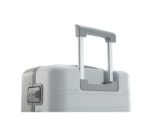 Чемодан NINETYGO Manhattan Frame Luggage  20" белый