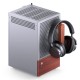 Корпус без блока питания/ Case JONSBO T6, Desktop SFF, TG, no fan, 1xUSB-A 3.2 + 1xUSB-C 3.2, mITX Silver