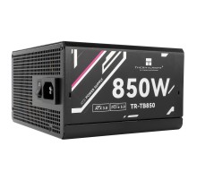 Блок питания 850W/ Power Supply Thermalright, 850W 80+ Bronze (ATX, 3.0, PCIe 5.0, Full modular, 1x24(20+4)pin, 2xCPU 8(4+4)pin, 4xPCIe*2 8(6+2)pin, 3xSATA3, 1x12+4pin (12VHPWR PCIe 5.0 12+4pin 600mm), 3xMOLEX4pin, Active, 120x120mm, 150x140x86mm, APFC, b