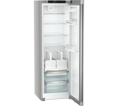 Холодильник Liebherr/ Plus, EasyFresh 2 контейнера, в. 185,5 cм, ш. 60 см, класс ЭЭ A+, без МК, внутренние ручки, дверь SteelFinish, выдвижные корзины для бутылок Холодильник Liebherr/ Plus, EasyFresh 2 контейнера, в. 185,5 cм, ш. 60 см, класс ЭЭ A+, без МК, внутренние ручки, дверь SteelFinish, выдвижные корзины для бутылок