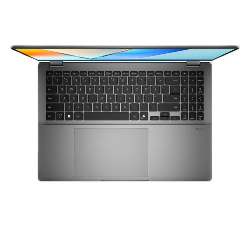 Ноутбук ASUS Vivobook 16 Flip TP3607SA-RJ068W Intel Core Ultra 7  256V 16GB 2.2 GHz/LPDDR5X 16GB/ 1TB PCIE G4 SSD Intel Arc/16" OLED WQXGA+ BEND GLARE TOUCH(120HZ/ WIN11 HOME 1.50 kg Matte Gray