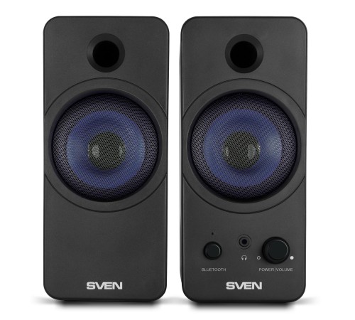 АС SVEN 431, чёрный, USB, акустическая система 2.0, мощность 2x3 Вт(RMS), Bluetooth АС SVEN 431, чёрный, USB, акустическая система 2.0, мощность 2x3 Вт(RMS), Bluetooth