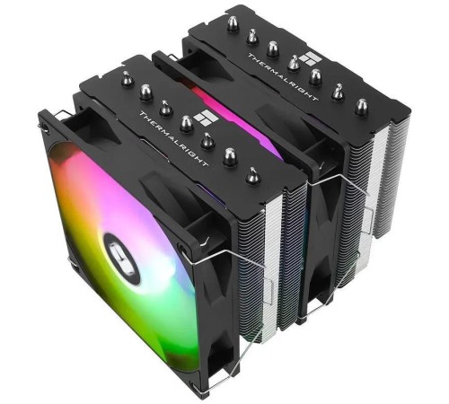 Кулер для процессора/ CPU Cooler Thermalright Phantom Spirit 120 SE ARGB (4-pin PWM, 154mm, Ni/CU, 7x6mm, ARGB, 2x120mm, 66.17CFM, 25.6dBA, 1500RPM, S: 1700, 1200, 115X, AM5, AM4) Кулер для процессора/ CPU Cooler Thermalright Phantom Spirit 120 SE ARGB (4-pin PWM, 154mm, Ni/CU, 7x6mm, ARGB, 2x120mm, 66.17CFM, 25.6dBA, 1500RPM, S: 1700, 1200, 115X, AM5, AM4)