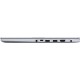 Ноутбук/ ASUS K3504VA-MA556 15.6"(2880x1620 OLED)/Intel Core i7 1355U(1.7Ghz)/16384Mb/1024PCISSDGb/noDVD/Int:Intel Iris Xe Graphics/Cam/BT/WiFi/50WHr/war 1y/1.6kg/Cool Silver/DOS