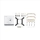 Кулер для процессора/ CPU Cooler HSPD A116 WHITE ARGB cover (250W, 4-pin PWM, 155mm, Al/Cu, 6x6mm, ARGB cover, 1x120mm, 68CFM, 25dBA, 1650RPM, S: 1851/1700/1200/20XX/115X/13XX, AM5/AM4/AM3/AM2/AM3+/AM2+/FM2/FM1, white)
