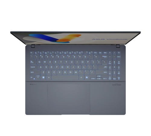 Ноутбук/ ASUS S5606CA-RI174W 16"(2880x1800 OLED)/Intel Core Ultra 7 255H(2Ghz)/32768Mb/1024PCISSDGb/noDVD/Int:Intel Arc graphics/Cam/BT/WiFi/75WHr/war 1y/1.5kg/Mist Blue/Win11Home
