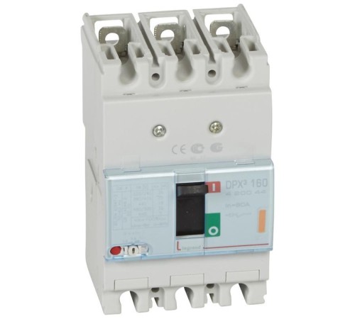 Авт. выкл. DPX3 160 3Р 80А 25кА