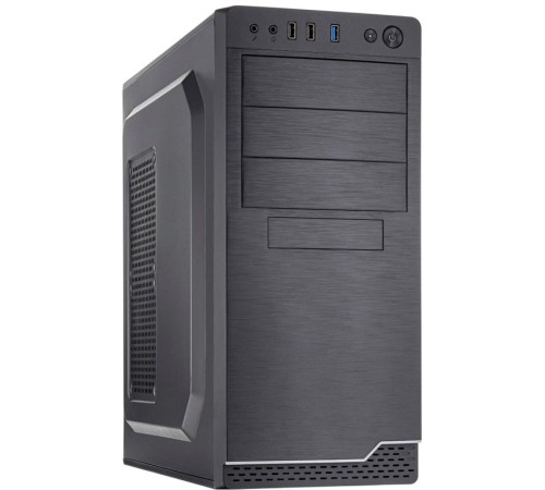Корпус без блока питания/ Case Foxline FL-816, ATX, 3x5.25EXT, 1x3.5EXT, 3x3.5INT, 2xUSB2.0+1xUSB3.0, HDA, w/o FAN, w/o PSU, NO Powercord