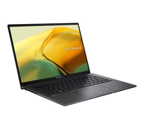Ноутбук/ ASUS UM3402YA-KP860 14"(2560x1600 (матовый) IPS)/AMD Ryzen 5 7430U(2.3Ghz)/16384Mb/1024SSDGb/noDVD/Int:AMD Radeon/Cam/BT/WiFi/75WHr/war 1y/1.35kg/Jade Black/DOS + NumberPad; алюм корп; +чехол Ноутбук/ ASUS UM3402YA-KP860 14"(2560x1600 (матовый) IPS)/AMD Ryzen 5 7430U(2.3Ghz)/16384Mb/1024SSDGb/noDVD/Int:AMD Radeon/Cam/BT/WiFi/75WHr/war 1y/1.35kg/Jade Black/DOS + NumberPad; алюм корп; +чехол