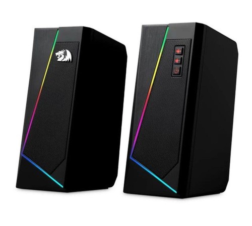 Redragon Акустическая 2.0 система Anvil черный, 6 Вт, питание от USB Redragon Акустическая 2.0 система Anvil черный, 6 Вт, питание от USB
