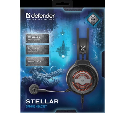 Defender Акустическая 2.0 система Stellar 6Вт, подсветка, питание от USB