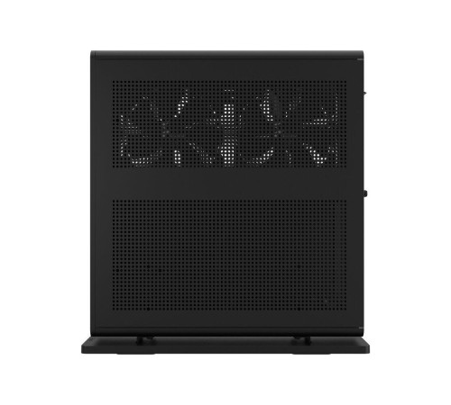 Корпус без блока питания/ Case Fractal Design Ridge, 2x140mm, 2xUSB-A 3.2 + 1xUSB 3.2 Type-C, SFX PSU Support, mITX Black