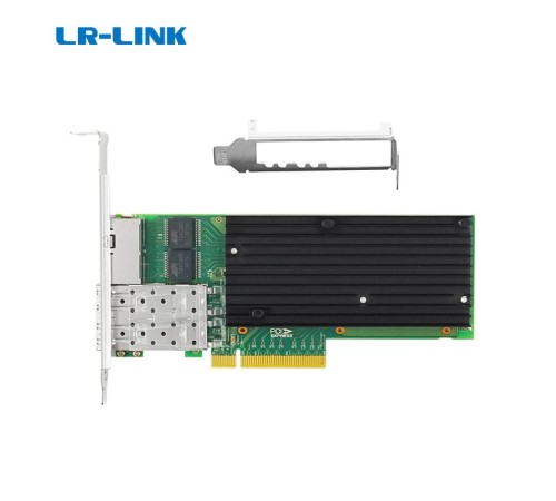 Сетевая карта/ PCIe x8 10G 4-port SFP+ & Copper Hybrid Ethernet Network Adapter (Intel X710)