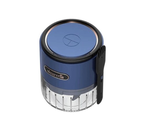 Портативный измельчитель deerma Mini Food Chopper Electric DEM-JS100 Blue, 40W, volume - 150ml Портативный измельчитель deerma Mini Food Chopper Electric DEM-JS100 Blue, 40W, volume - 150ml