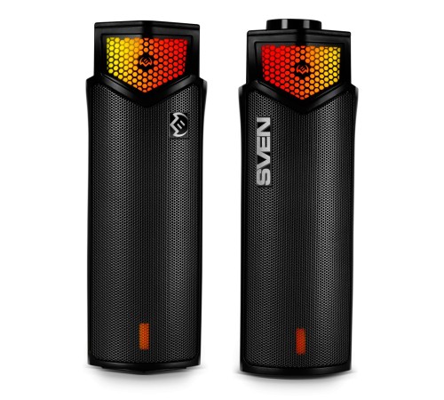 Саундбар мини SVEN SB-G1450, черный (10 Вт, питание USB, Bluetooth, подсветка)