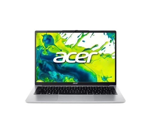 Ноутбук/ ACER Aspire Lite AL14-32P-36FE 14"(1920x1200 (матовый) IPS)/Intel Core 3 N355(3.9Ghz)/8192Mb/512PCISSDGb/noDVD/Int:Intel HD/Cam/BT/WiFi/46WHr/war 1y/1.17kg/Silver/NoOS