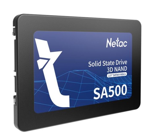SSD накопитель Netac SSD SA500 256GB 2.5 SATAIII 3D NAND, R/W up to 520/450MB/s, TBW 120TB, 3y wty SSD накопитель Netac SSD SA500 256GB 2.5 SATAIII 3D NAND, R/W up to 520/450MB/s, TBW 120TB, 3y wty