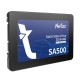 SSD накопитель Netac SSD SA500 256GB 2.5 SATAIII 3D NAND, R/W up to 520/450MB/s, TBW 120TB, 3y wty