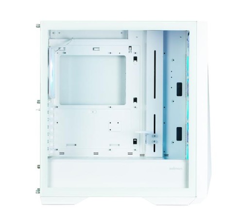Корпус ZALMAN Z9 Iceberg MS, EATX, WHITE, WINDOW, 4x3.5", 5x2.5", 2xUSB2.0, 2xUSB3.0, 1xUSB 3.1 Gen2 Type-C, FRONT 3x140mm ARGB, REAR 1x140mm ARGB