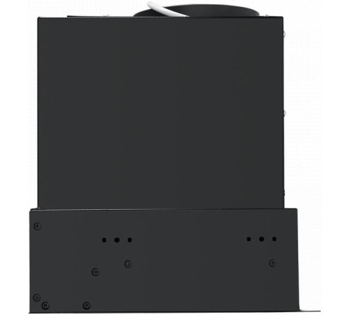 ВЫТЯЖКА MAUNFELD FANTASY LIGHT 60 Black/ ширина 600 мм, полновстраиваемая, сенсорное управление, 3 скорости, 800 м3/ч, 40 дБ, светодиодное LED освещение, опция: угольный фильтр CF190C, черный цвет