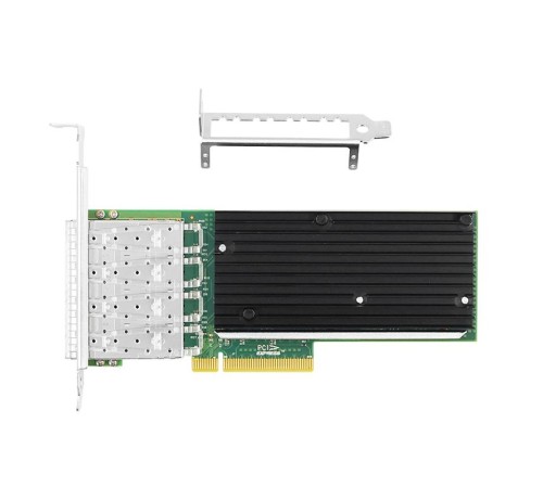 Сетевая карта/ PCIe x8 10G Quad Port Fiber Server Network Card Сетевая карта/ PCIe x8 10G Quad Port Fiber Server Network Card