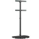 ONKRON интерьерная стойка для ТВ 30"-60", макс 41кг, поворотная, чёрная TS5060